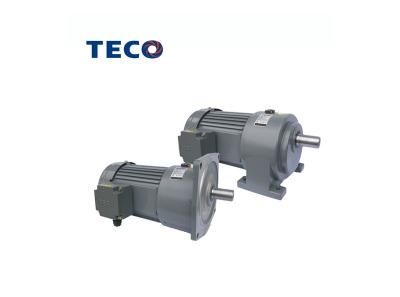 TECO Small R series geared motor driving and connecting globally