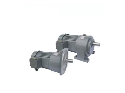 TECO Small R series geared motor driving and connecting globally